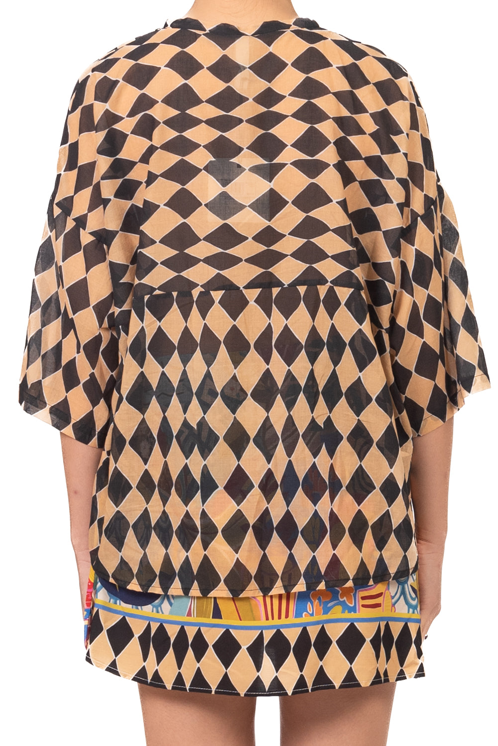 Tensione In - Camicia in mussola fantasia Art. PE260417