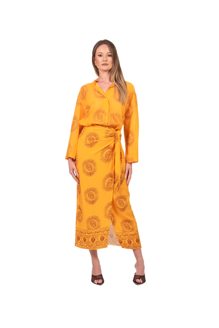 Tensione In - Camicia fantasia in mussola Art. PE260402