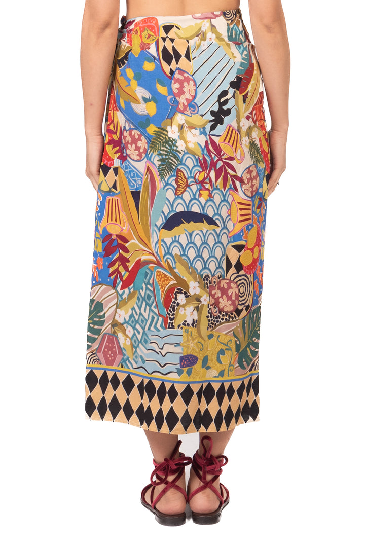 Tensione In - Gonna pareo lunga fantasia Art. PE260415