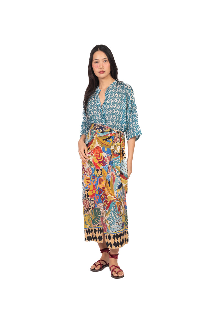 Tensione In - Gonna pareo lunga fantasia Art. PE260415