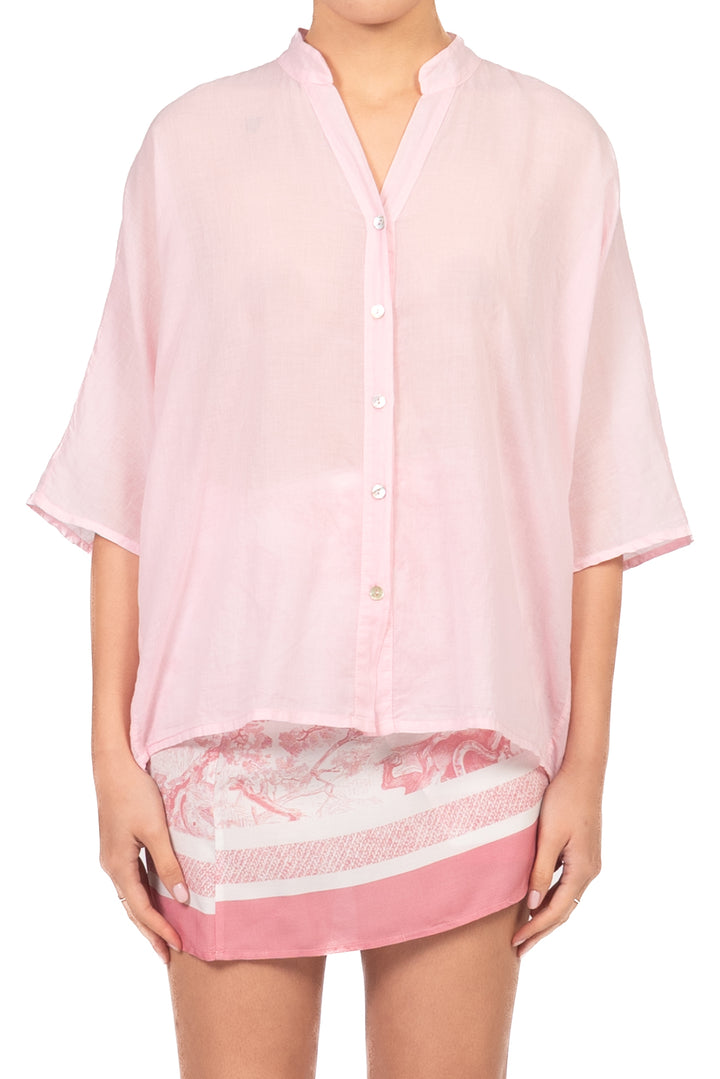 Tensione In - Camicia mussola mezza manica  Art. G492C35R-PE26