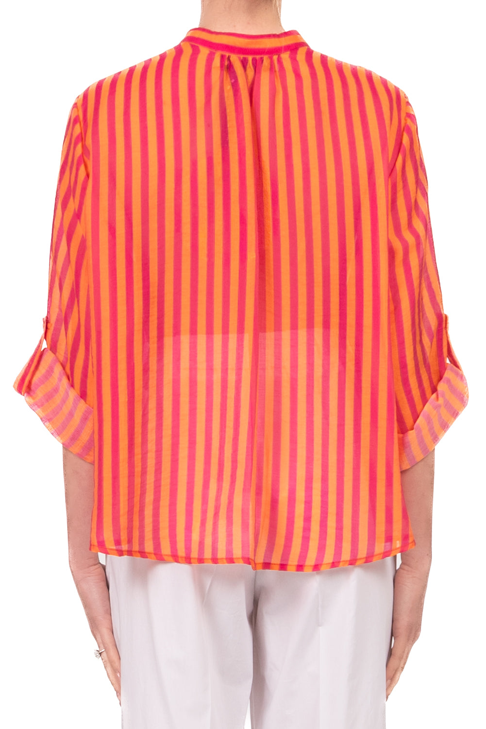 Have One - Camicia rigata collo coreano Art. CVS-Q423