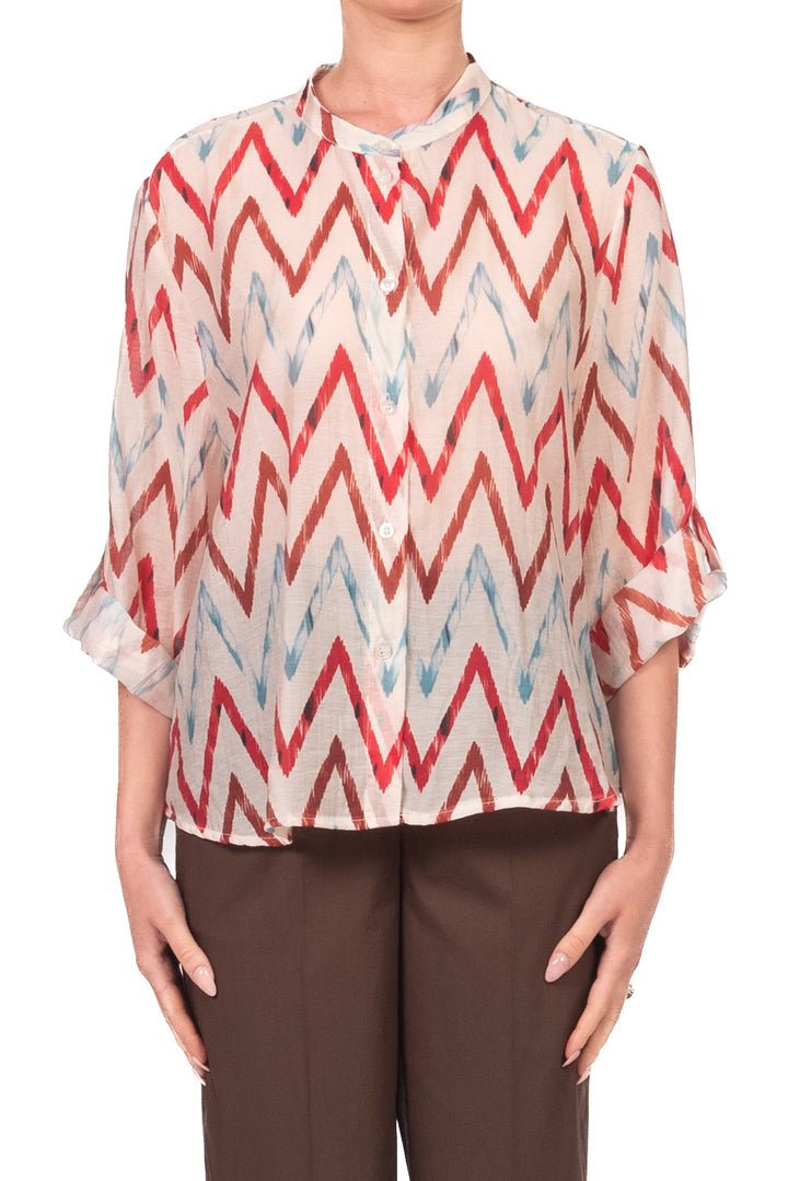 Have One - Camicia fantasia zig zag Art. CVS-Q467