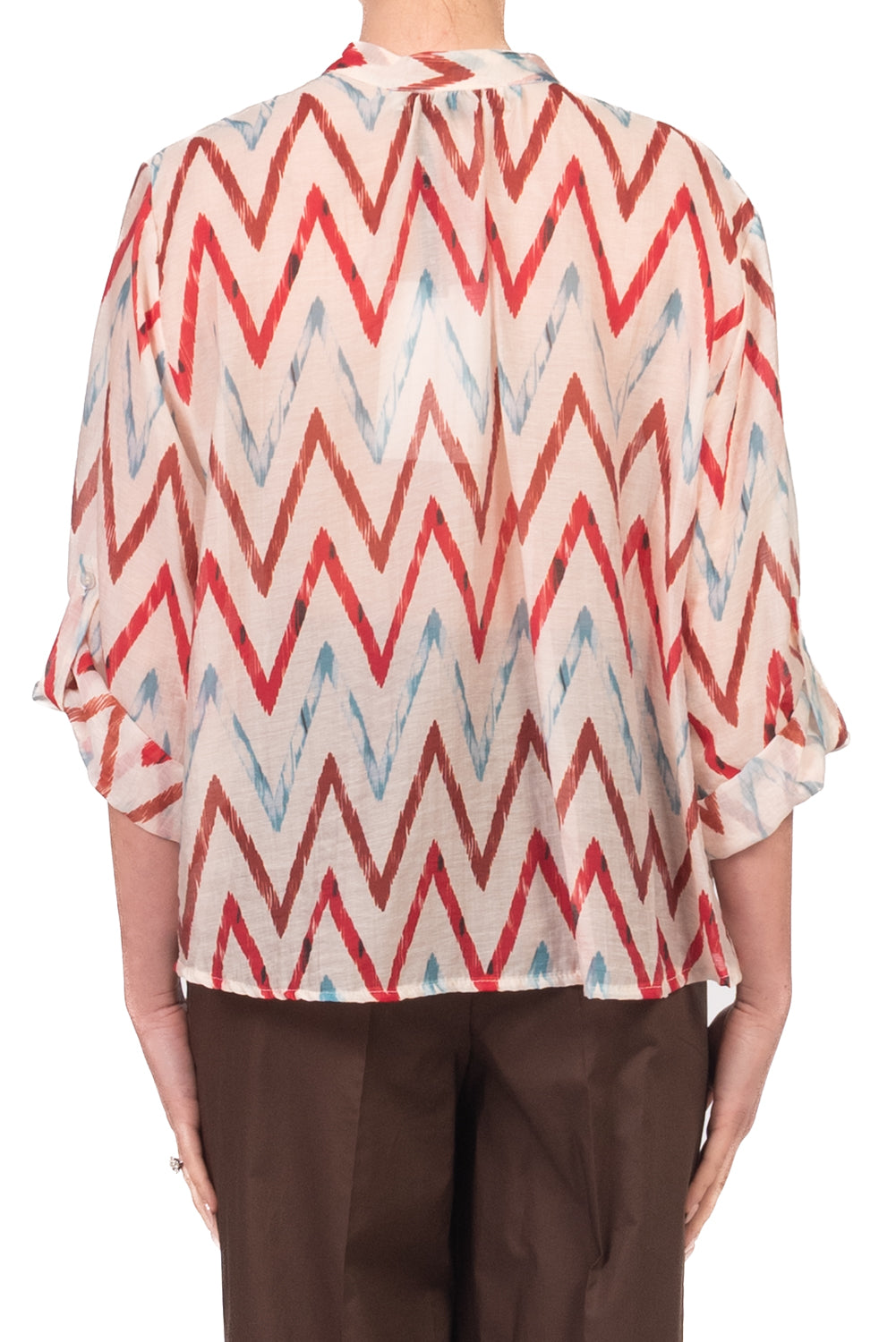 Have One - Camicia fantasia zig zag Art. CVS-Q467