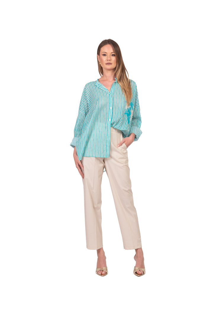 Tensione In - Pantalone boy in cotone  Art. 26P5506