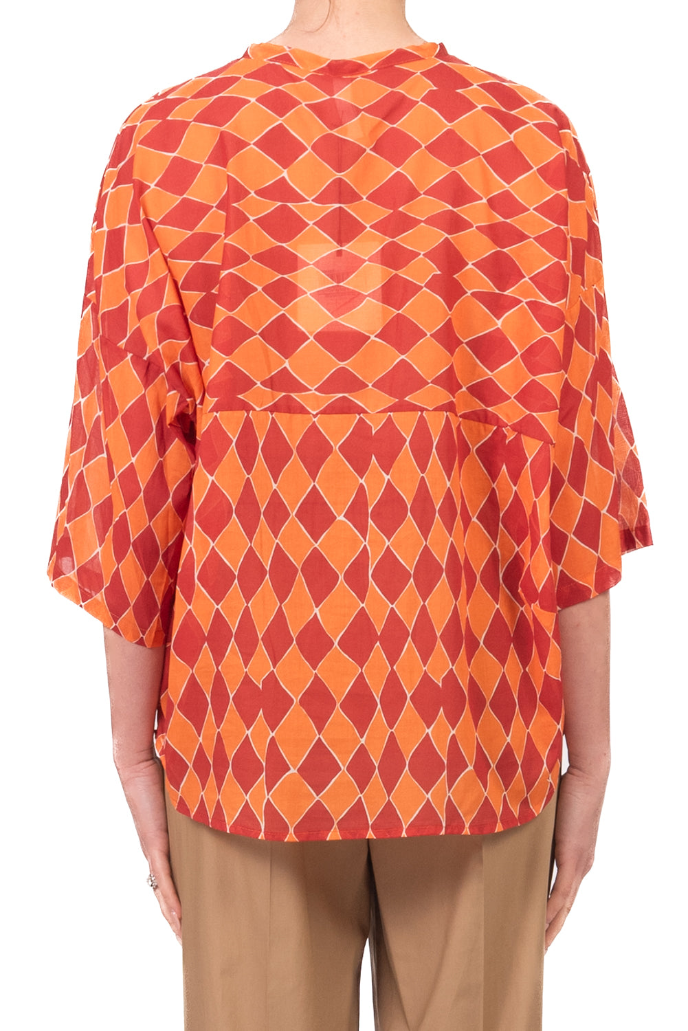 Tensione In - Camicia in mussola fantasia Art. PE260417