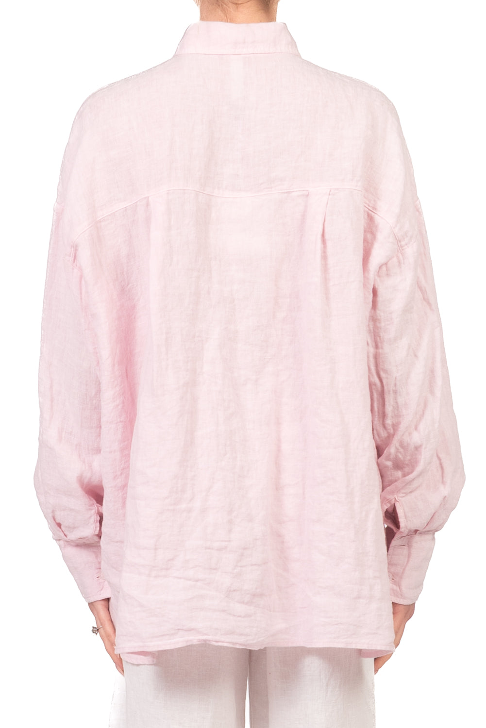 Tensione In - Camicia in lino con taschino Art. C6192-T117SWBAS-PE26