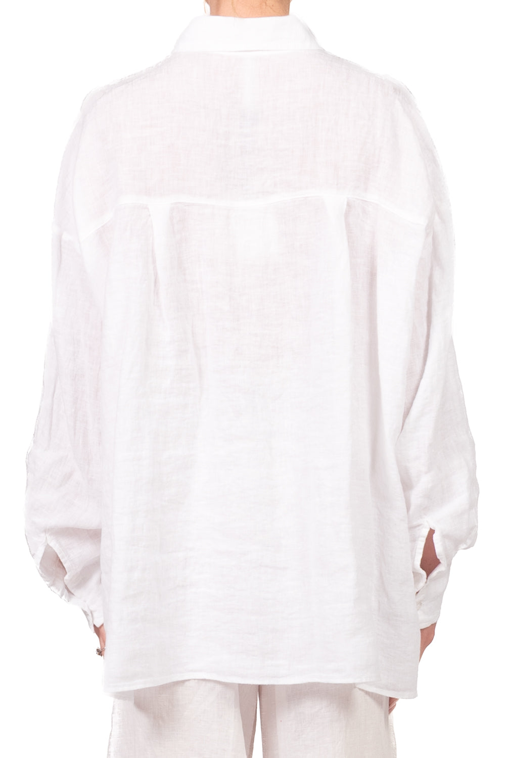 Tensione In - Camicia in lino con taschino Art. C6192-T117SWBAS-PE26