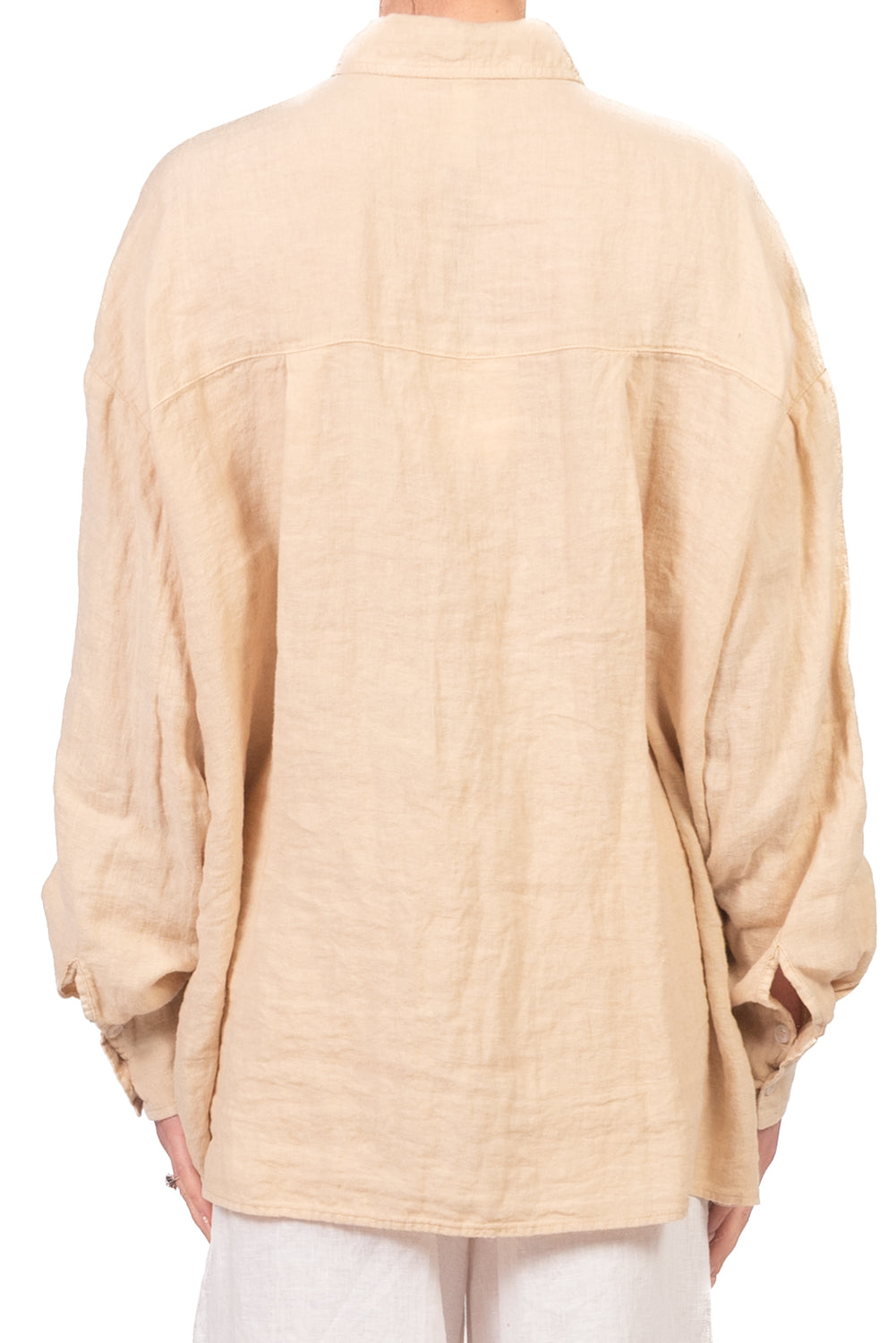 Tensione In - Camicia in lino con taschino Art. C6192-T117SWBAS-PE26