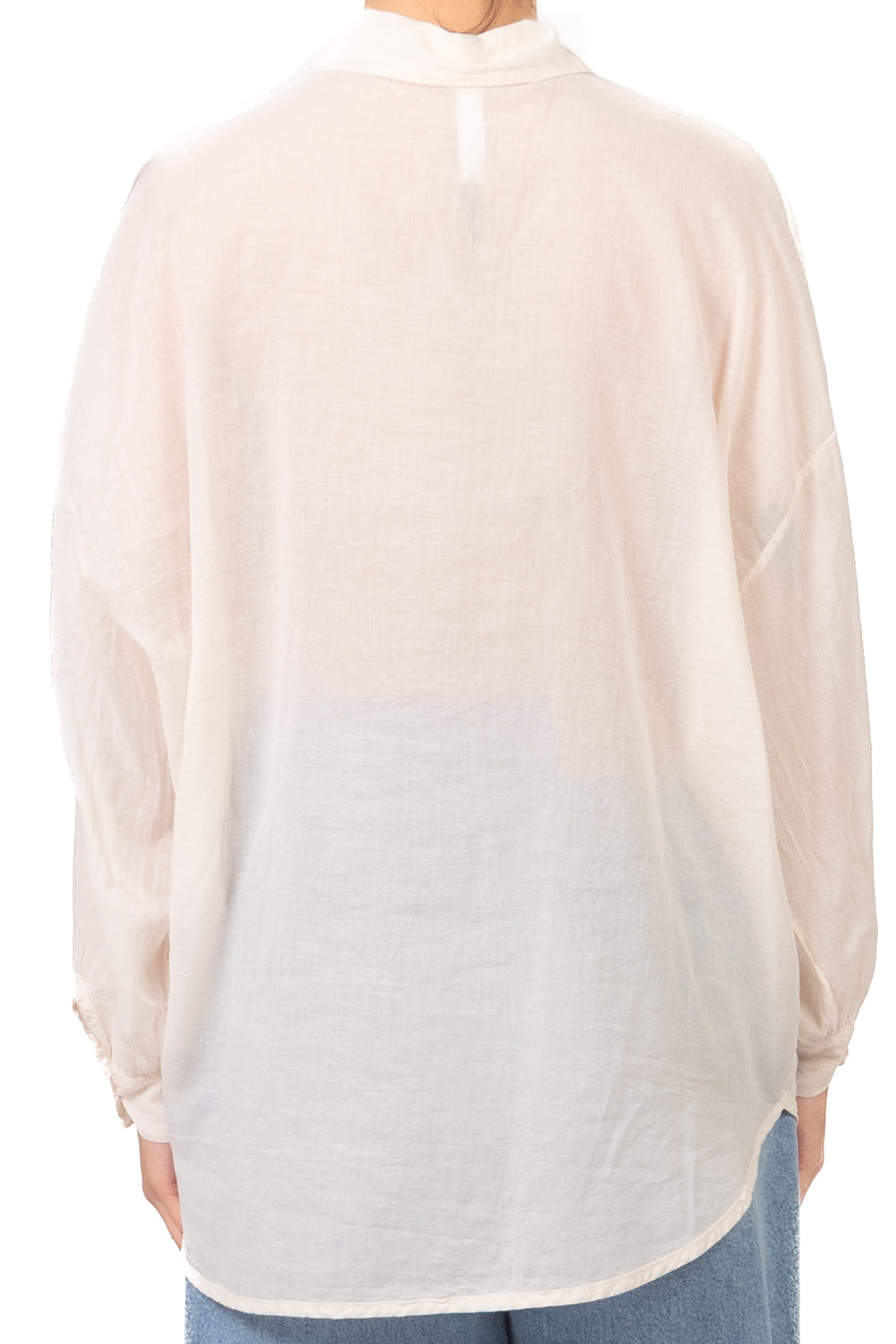 Tensione In - Camicia over in mussola con taschino Art. F8021C35R-PE26