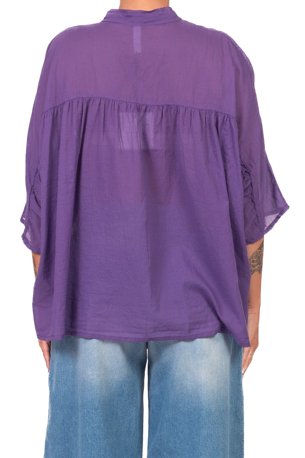 Tensione In - Camicia mussola mezza manica  Art. G492C35R-PE26