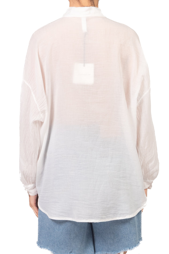 Tensione In - Camicia over in mussola con taschino Art. F8021C35R-PE26