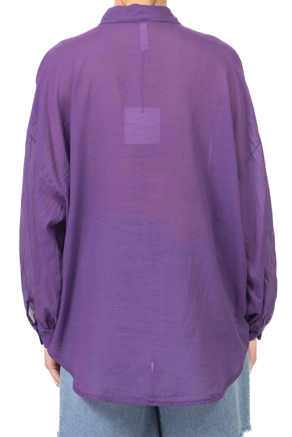 Tensione In - Camicia over in mussola con taschino Art. F8021C35R-PE26