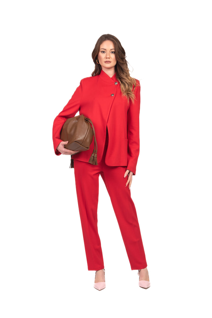 Tensione In - Pantalone sigaretta in punto Milano Art. 26P4441