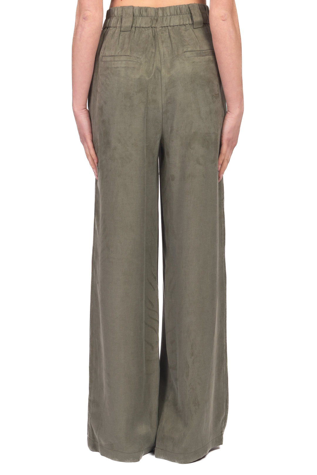 Tensione In - Pantalone palazzo in cupro Art. 26P4425