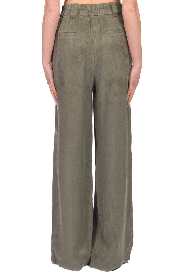 Tensione In - Pantalone palazzo in cupro Art. 26P4425