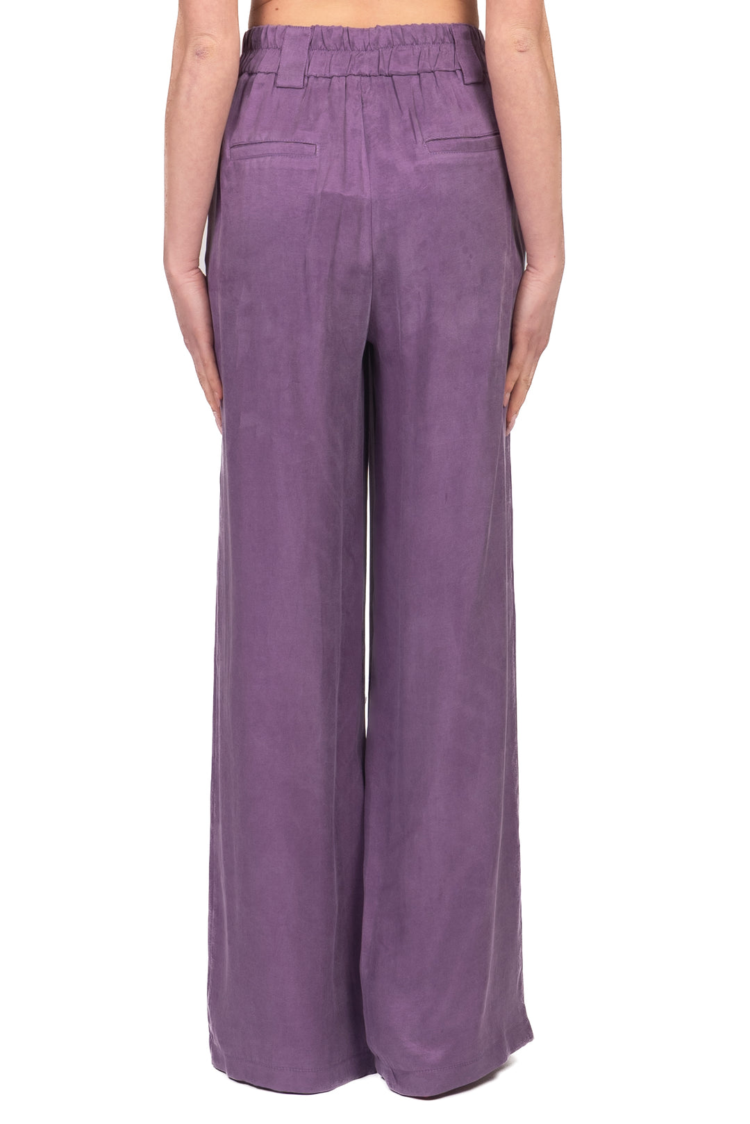 Tensione In - Pantalone palazzo in cupro Art. 26P4425
