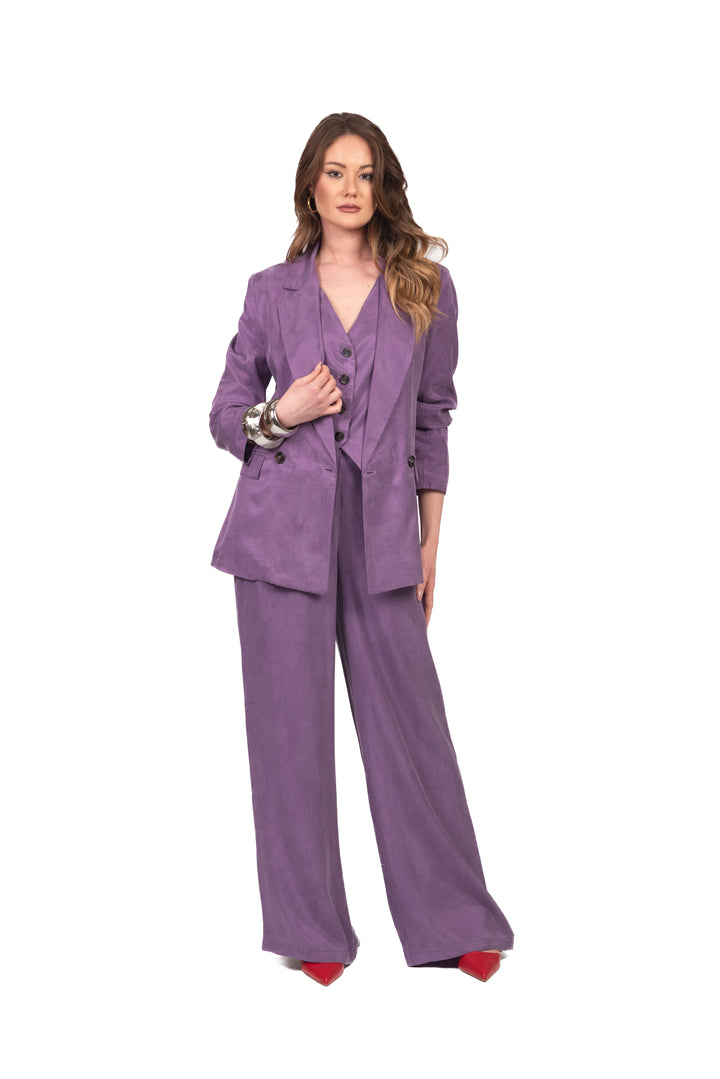 Tensione In - Gilet in seta lavata Art. 26D4426