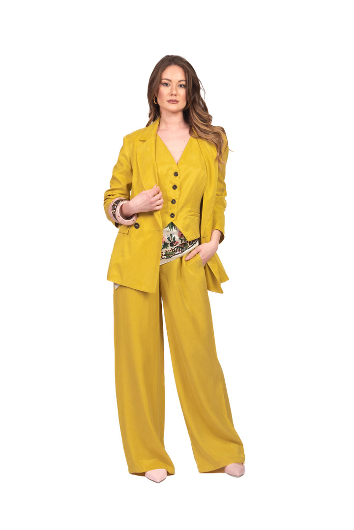 Tensione In - Gilet in seta lavata Art. 26D4426