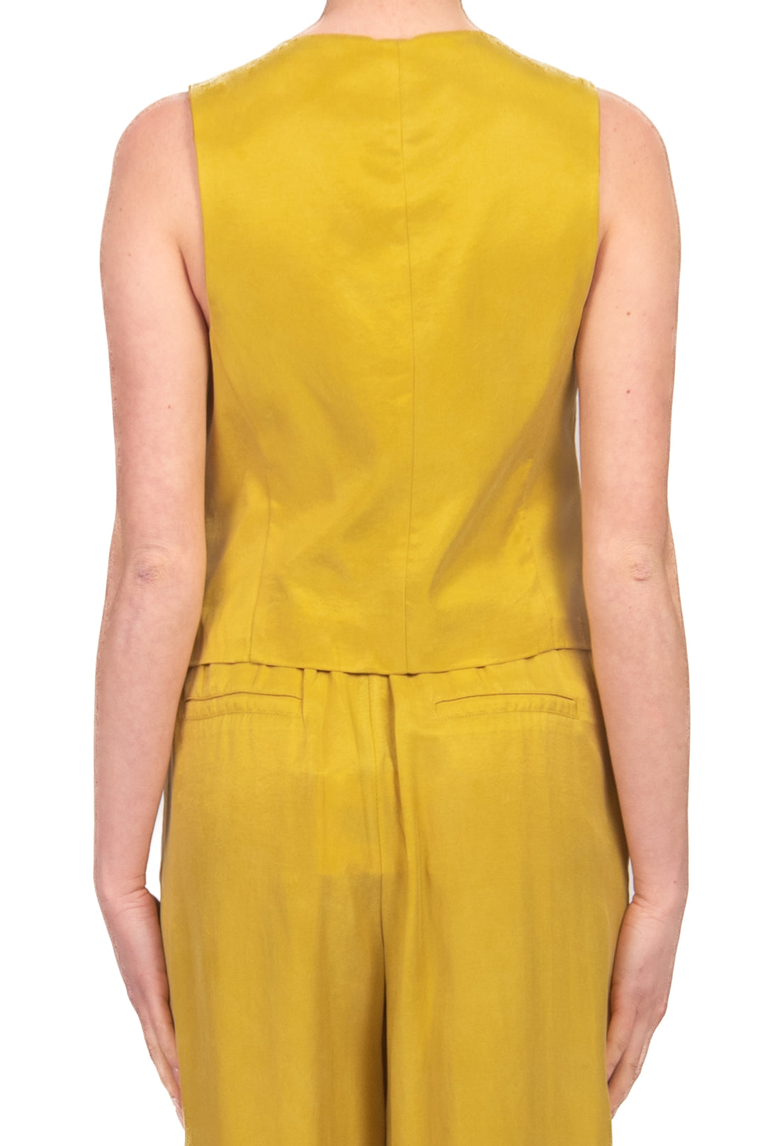 Tensione In - Gilet in seta lavata Art. 26D4426