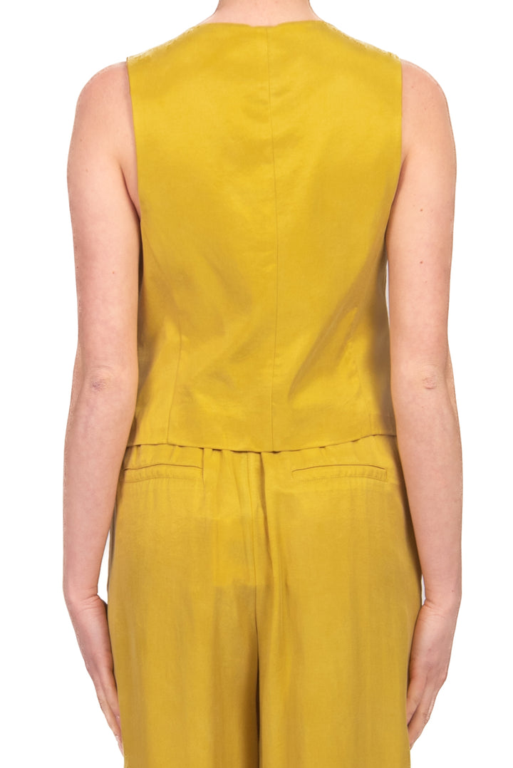 Tensione In - Gilet in seta lavata Art. 26D4426