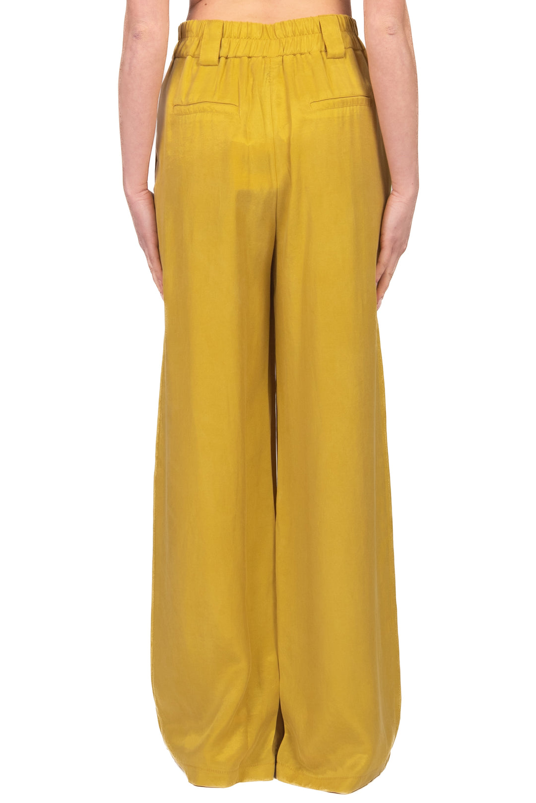Tensione In - Pantalone palazzo in cupro Art. 26P4425