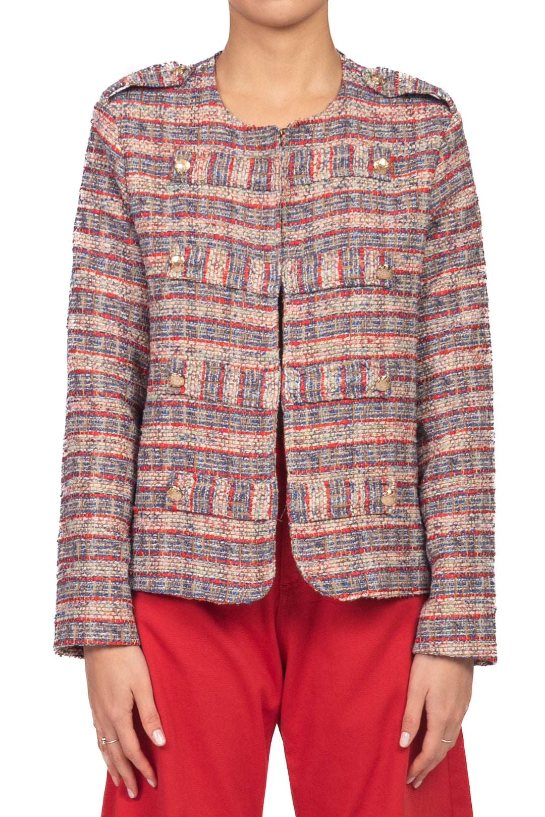 Dixie - Giacca bouclé napoleone Art. JDP21HU
