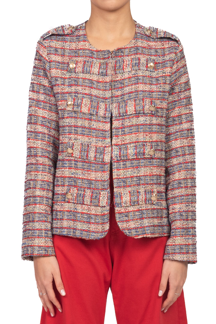 Dixie - Giacca bouclé napoleone Art. JDP21HU