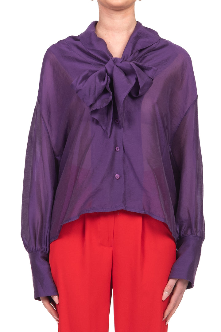 Tensione In - Camicia con fiocco Art. PE260140