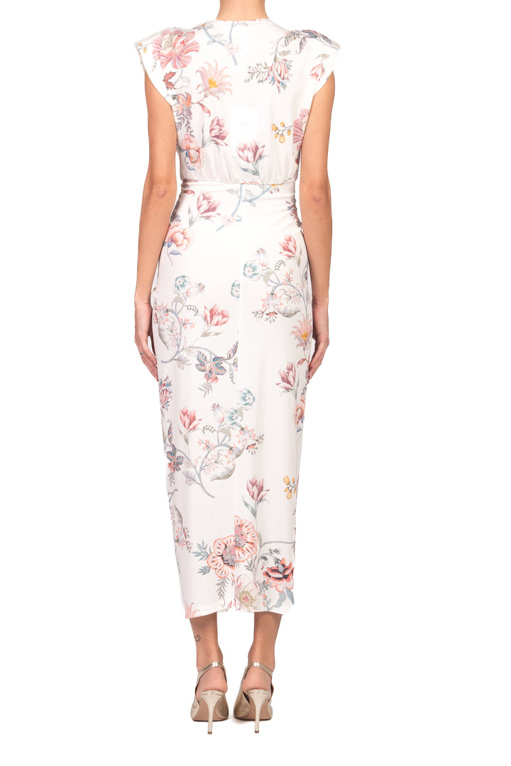 Imperial - Abito floreale con nodo Art. AFYOLIP