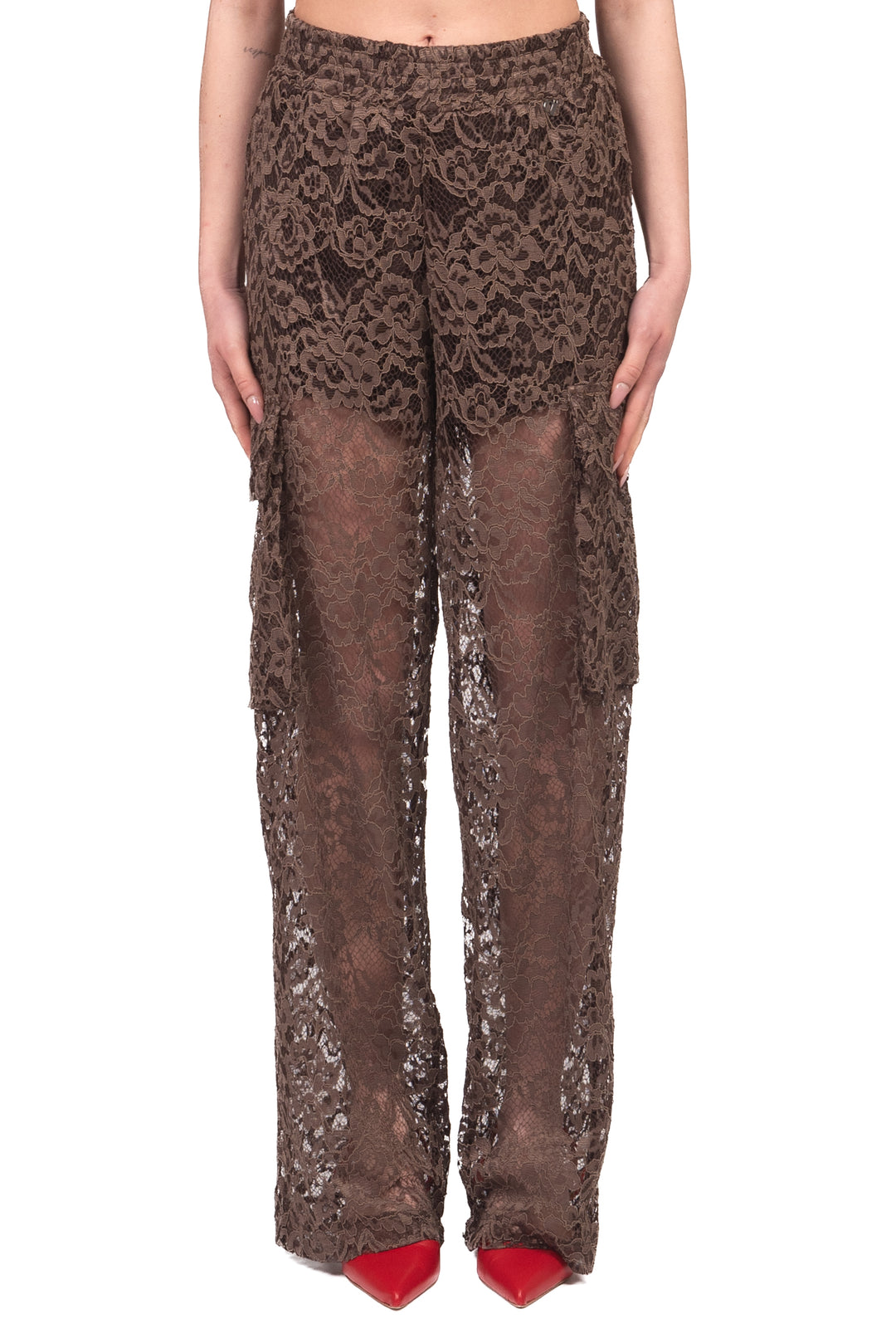 Dixie - Completo blusa e pantalone in pizzo Art. C067A132/P067A220