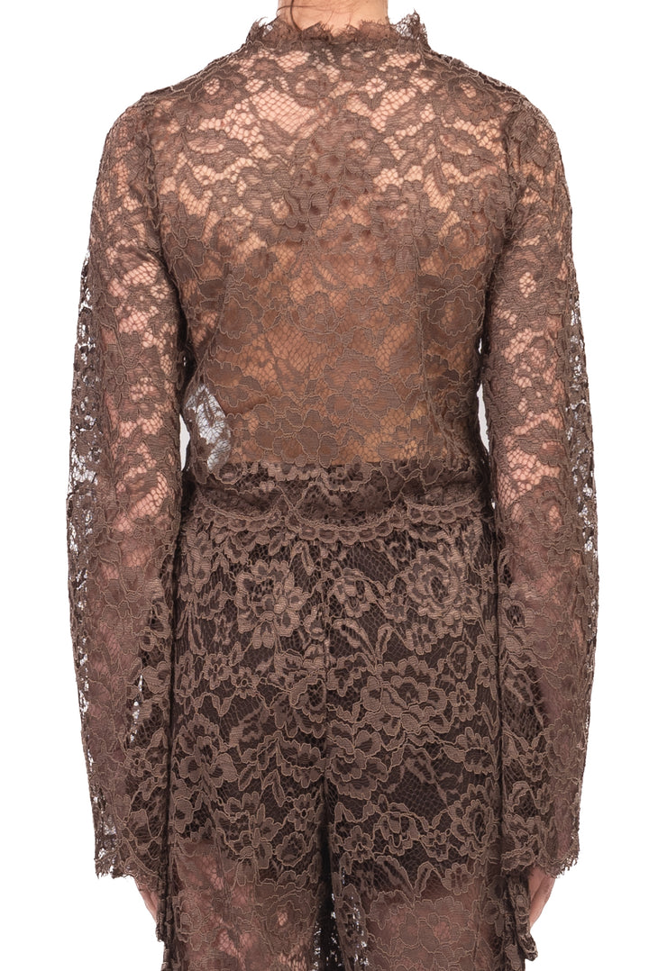 Dixie - Completo blusa e pantalone in pizzo Art. C067A132/P067A220