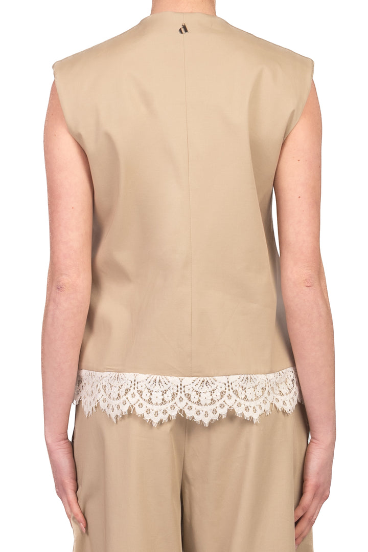 Dixie - Completo gilet pantalone intarsi pizzo Art. LAIFJYO/PDVIJYO