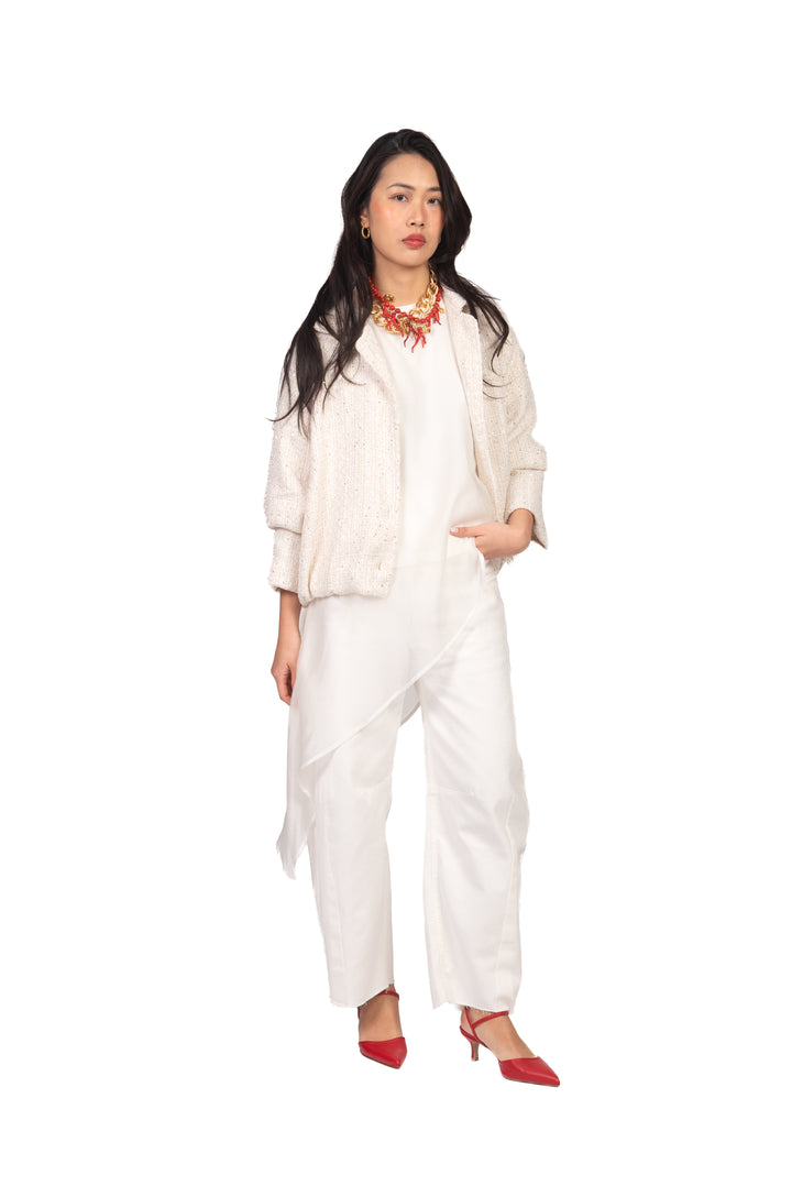 Have One - Bomber in bouclé micro paillettes Art. JNO-Q112