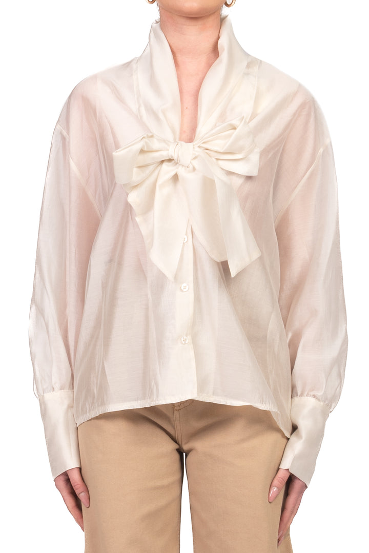 Tensione In - Camicia con fiocco Art. PE260140