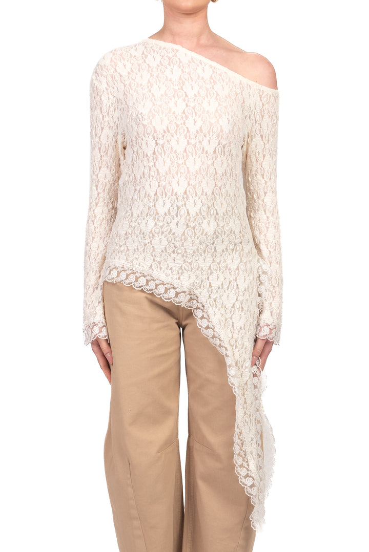 Have One - Maglia in pizzo asimmetrica Art. MVS-Q137