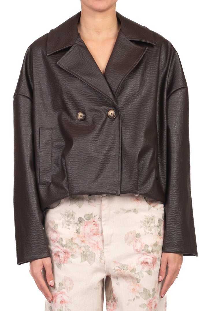 Vicolo - Bomber ecopelle doppio petto Art. TAB1611