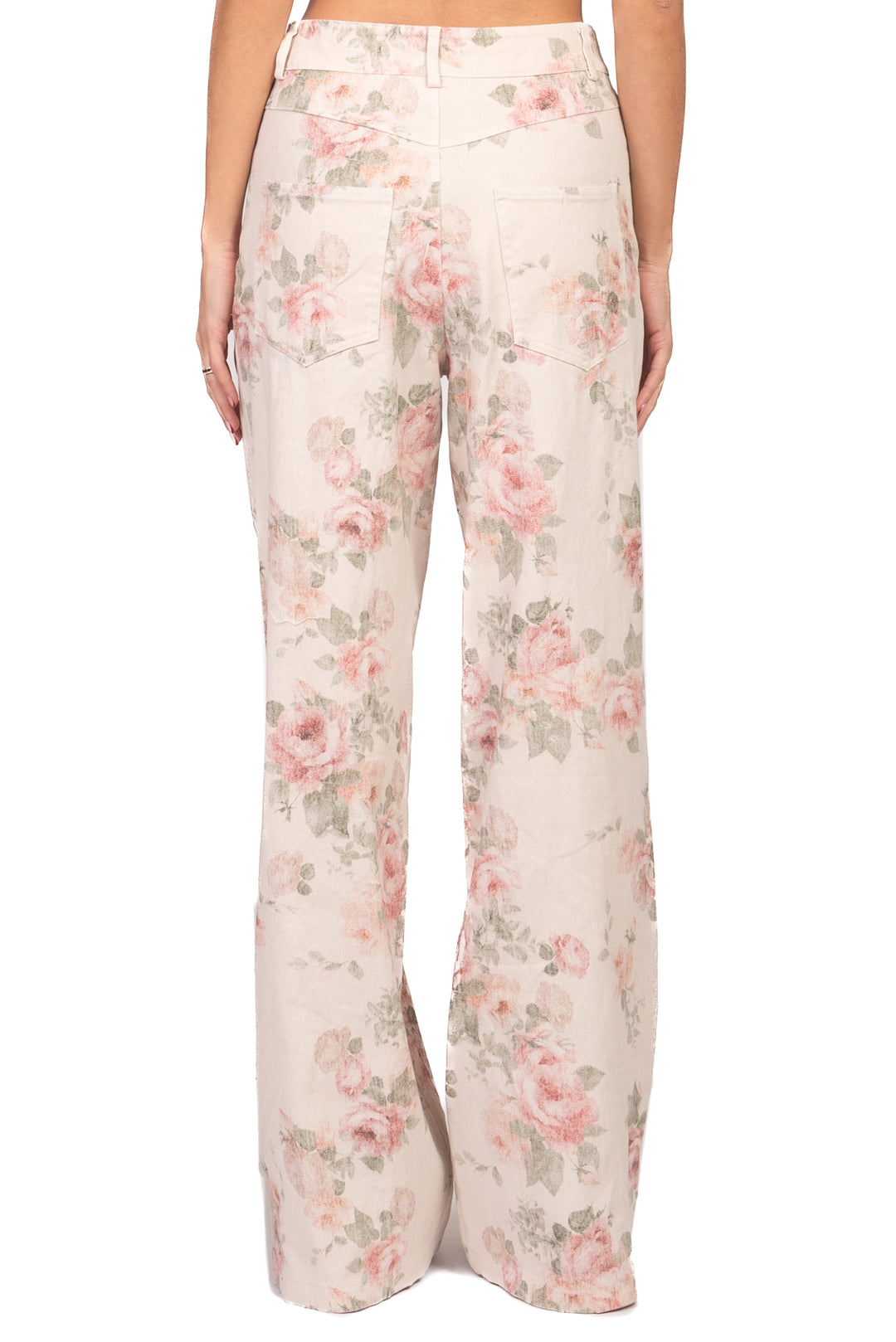 Vicolo - Jeans palazzo floreale Art. TAB1645