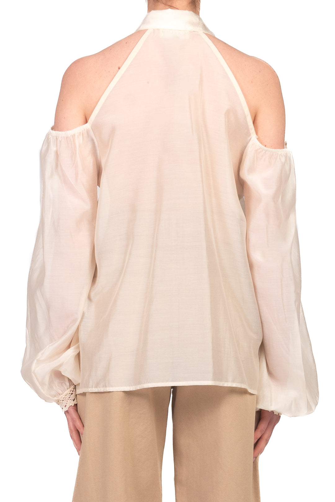 Vicolo - Camicia mussola cut out Art. TAB1662