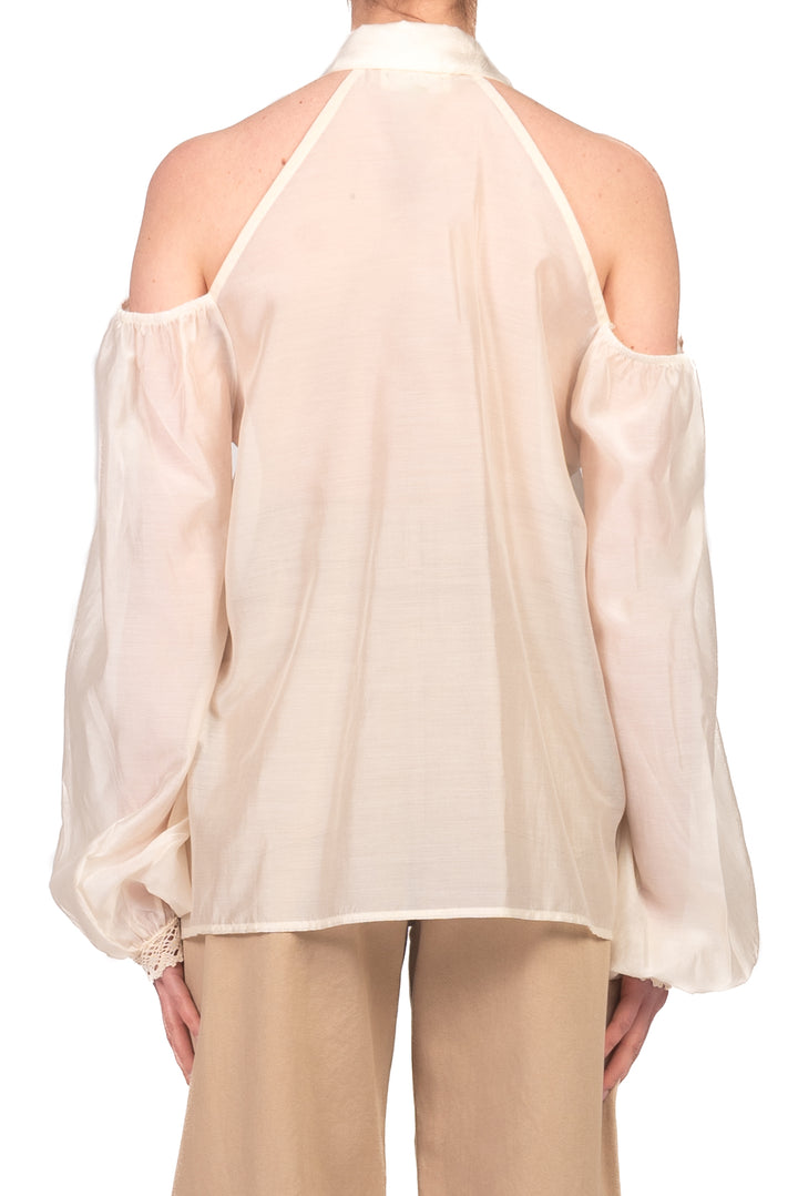 Vicolo - Camicia mussola cut out Art. TAB1662