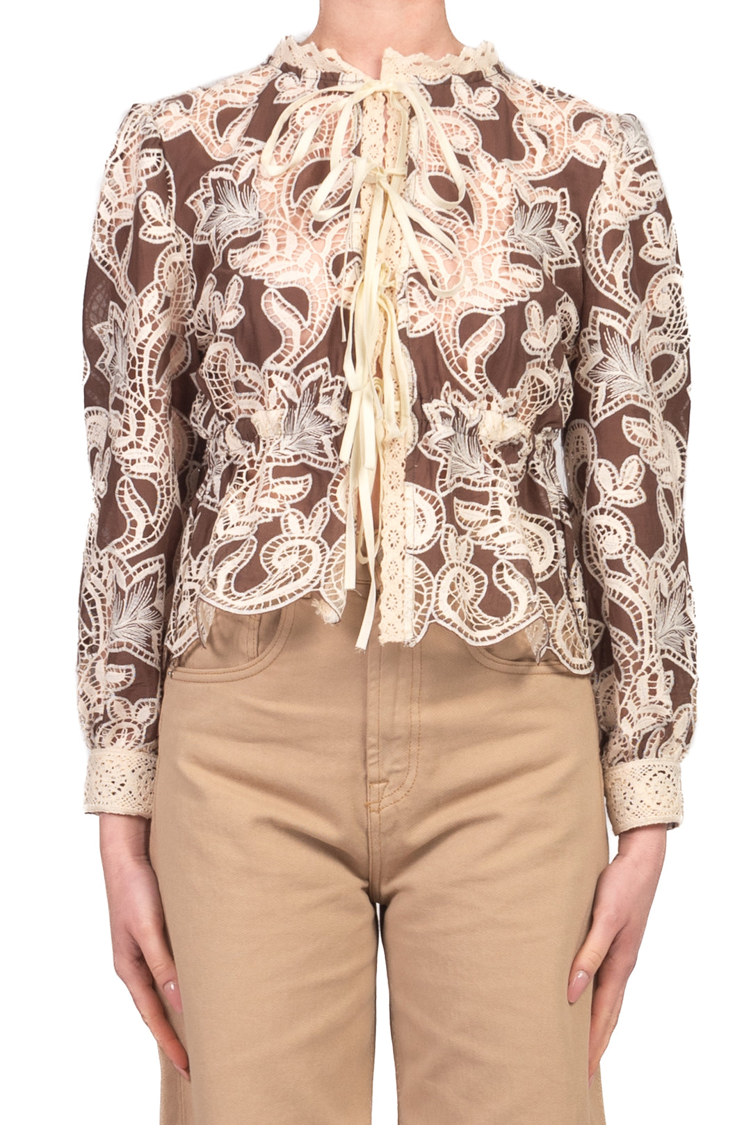 Tensione In - Camicia ricamata Art. 38983