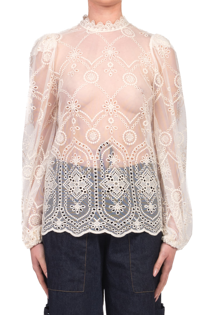 Vicolo - Blusa retata ricamata Art. TAB1499