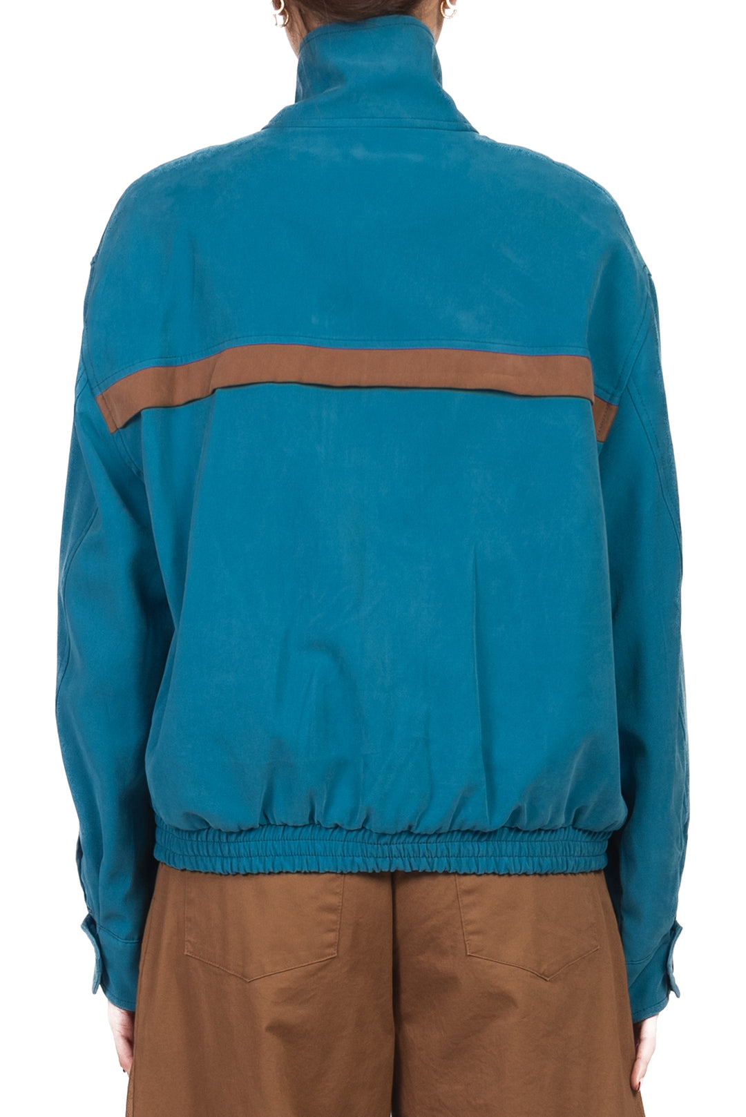 Tensione In - Bomber bicolore mano pesca Art. 26B4386