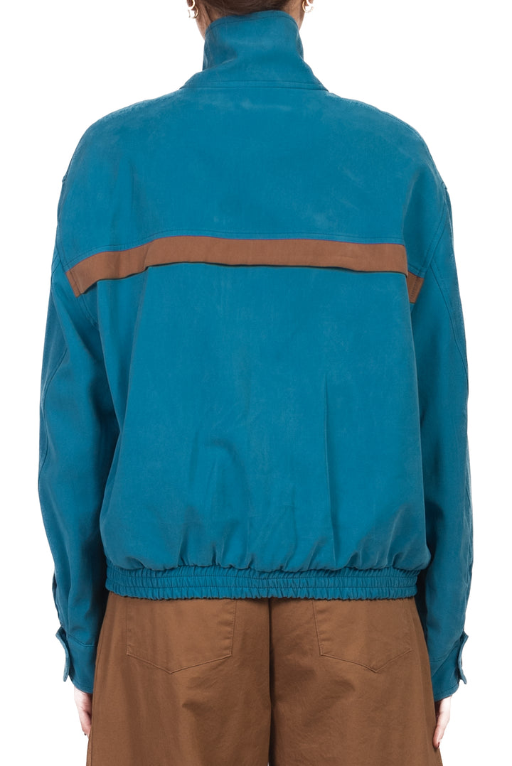 Tensione In - Bomber bicolore mano pesca Art. 26B4386