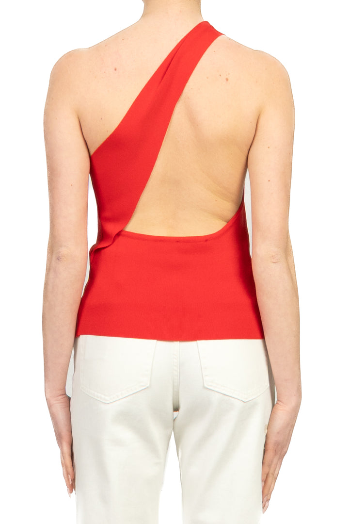 Vicolo - Top monospalla con scollo posteriore Art. 4AB4013