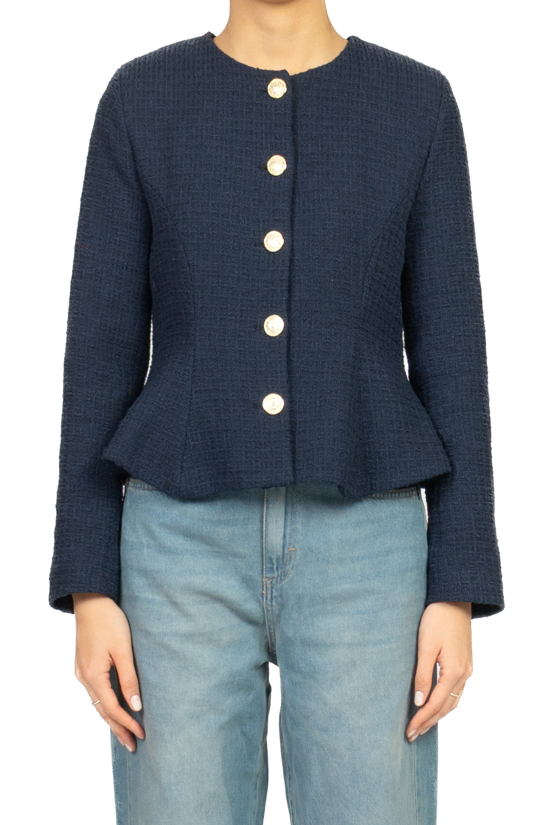 Tensione In - Giacca bouclé sfiancata Art. 26B4446