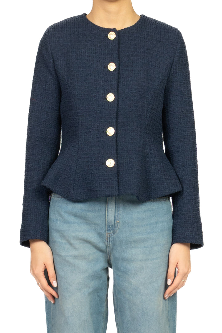 Tensione In - Giacca bouclé sfiancata Art. 26B4446