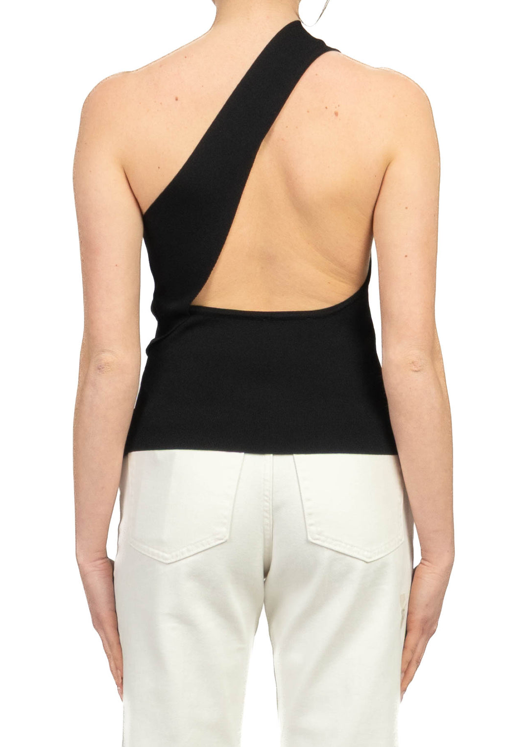 Vicolo - Top monospalla con scollo posteriore Art. 4AB4013