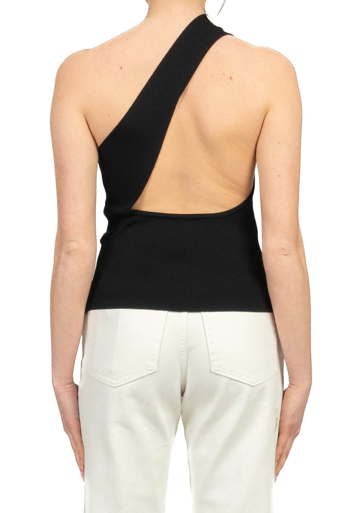 Vicolo - Top monospalla con scollo posteriore Art. 4AB4013