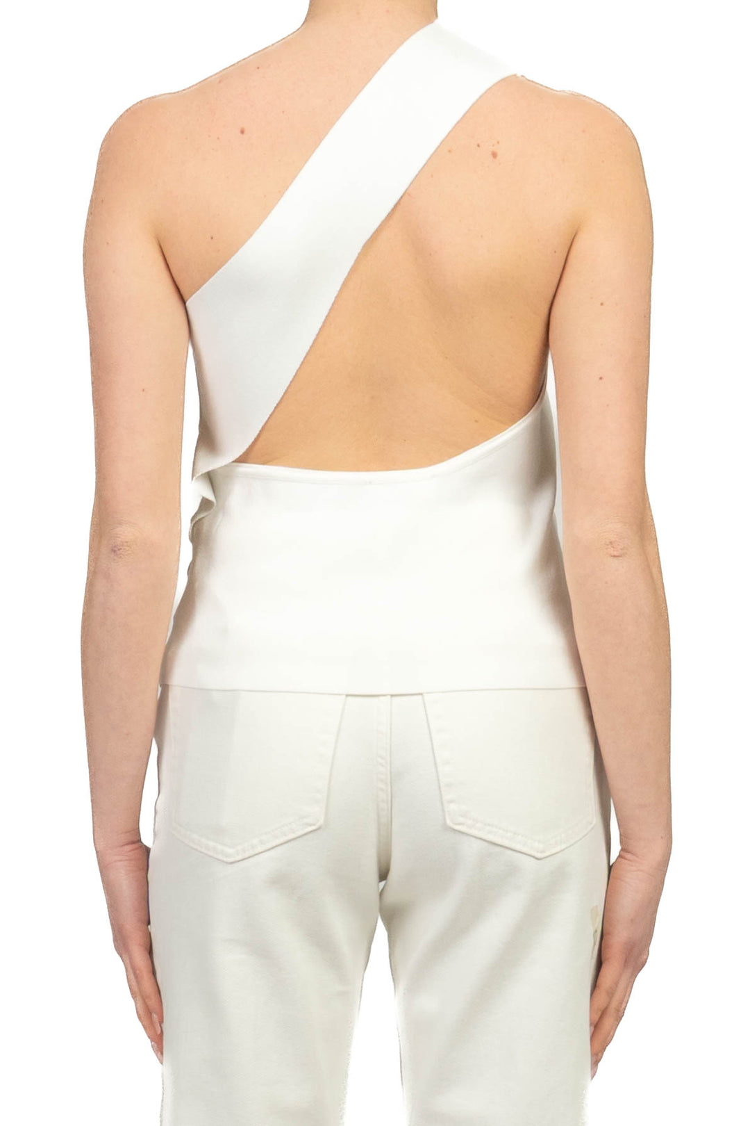 Vicolo - Top monospalla con scollo posteriore Art. 4AB4013